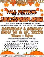 Primaire afbeelding van FISHVILLE FARMS FALL FESTIVAL PREHOLIDAY CRAFT SHOW & FOOD DONATION DRIVE