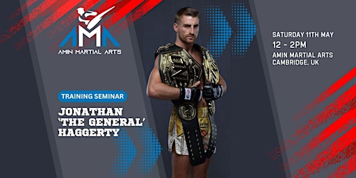 Imagem principal de Jonathan Haggerty Muay Thai Seminar - Cambridge UK