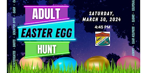 Primaire afbeelding van DRINK-IN-HAND ADULT EASTER EGG HUNT!