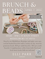 Imagem principal do evento "Brunch & Beads" walk-in bracelet making