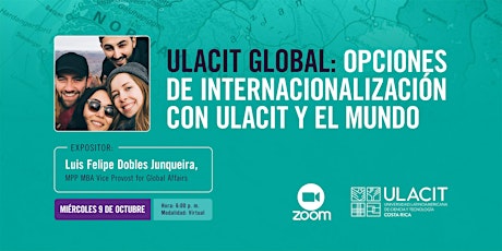 Charla: Opciones de Internacionalización con ULACIT y el mundo.  primärbild