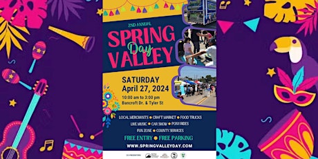 2nd Annual Spring Valley Day