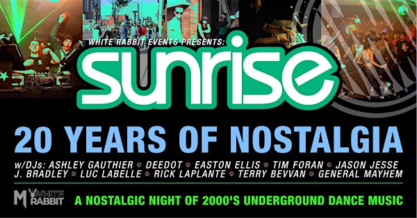 Sunrise: 20 YEARS of Nostalgia!