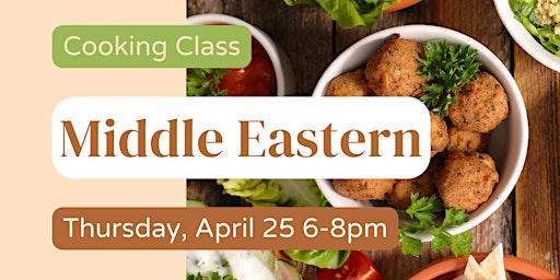 Image principale de Cooking Class - Middle Eastern