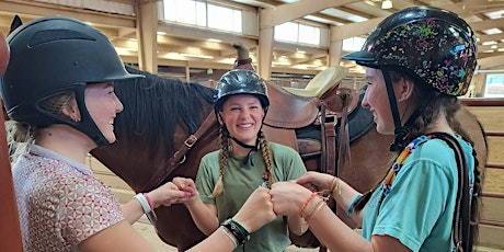 CSU Youth Horsemanship Camp Week One w/CSU Lease Horse