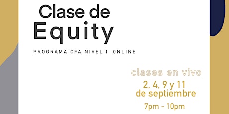 Imagen principal de Clase de Equity