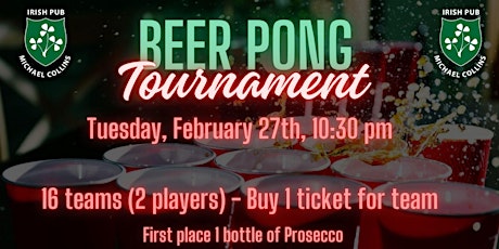 Beer Pong Tournament primary image