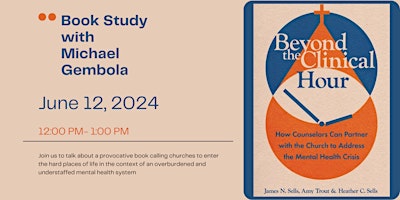 Imagem principal do evento "Beyond the Clinical Hour" Book Study