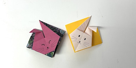 Primaire afbeelding van Free Fold Origami Saturday - Rabbit!