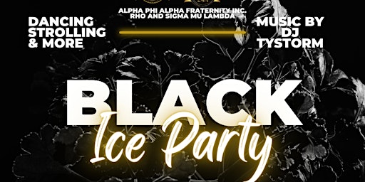 Primaire afbeelding van BLACK ICE ALPHA PARTY