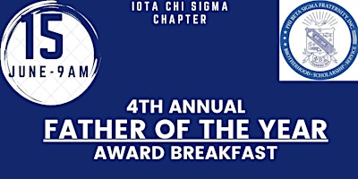 Image principale de 4th Annual Father Of The Year Award Breakfast