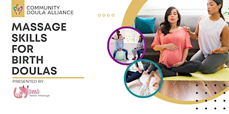 Image principale de Massage Skills for Birth Doulas - 5/16/26