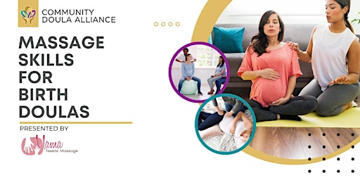 Massage Skills for Birth Doulas - 5/16/26 primary image
