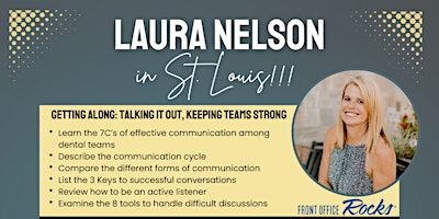 Imagen principal de Laura Nelson from Front Office Rocks presents Getting Along: Talking It Out