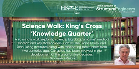 Imagem principal do evento Science Walk - King's Cross 'Knowledge Quarter'