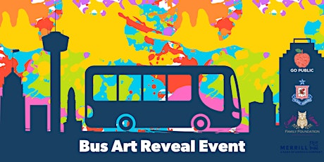 Art Bus Reveal Event from Go Public and Texas Cavaliers