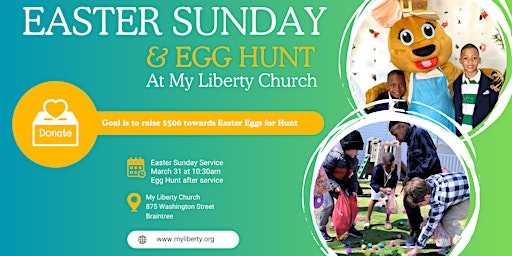 Imagem principal do evento Easter Sunday Service & Egg Hunt