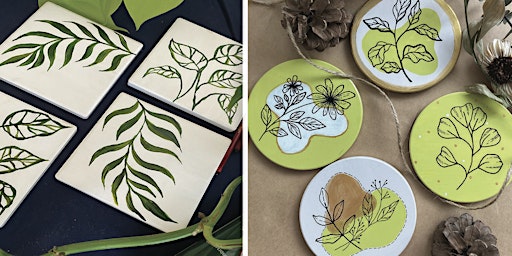 Art Classes @ The Brewery:  Create a set of hand-painted coasters! primary image