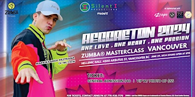 REGGAETON 2024 Zumba Masterclass with Mark Kramer Pastrana primary image