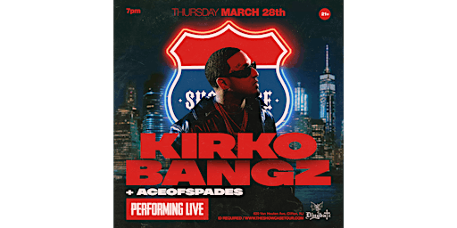 SYNCNTUNE PRESENTS: KIRKO BANGZ -ACEOFSPADES-1200 MONEY Live primary image