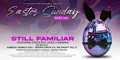 Imagen principal de Easter Sunday Special - Party for a PURPOSE with STILL FAMILIAR