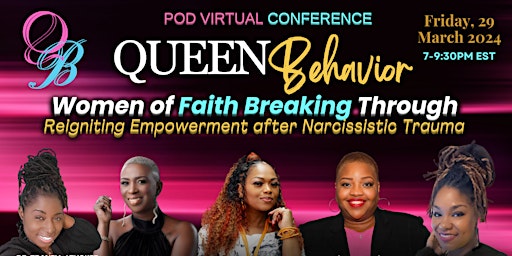 Hauptbild für Queen Behavior Pod Virtual Conference