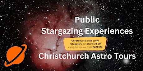 Christchurch Stargazing Experience 2024 primary image