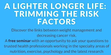 A lighter longer life: Trimming the risk factors  primary image