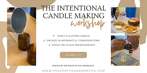 Hauptbild für Intentional Candle Making Workshop