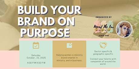 Build Your Brand On Purpose