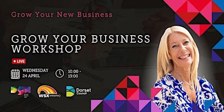 Imagem principal do evento GROW your Business Workshop - Dorset Growth Hub