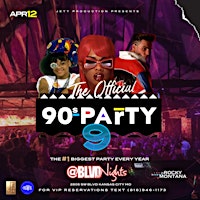 Imagem principal do evento The Official 90s Party 9