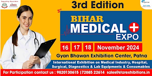 Imagem principal do evento Bihar Medical expo 2024