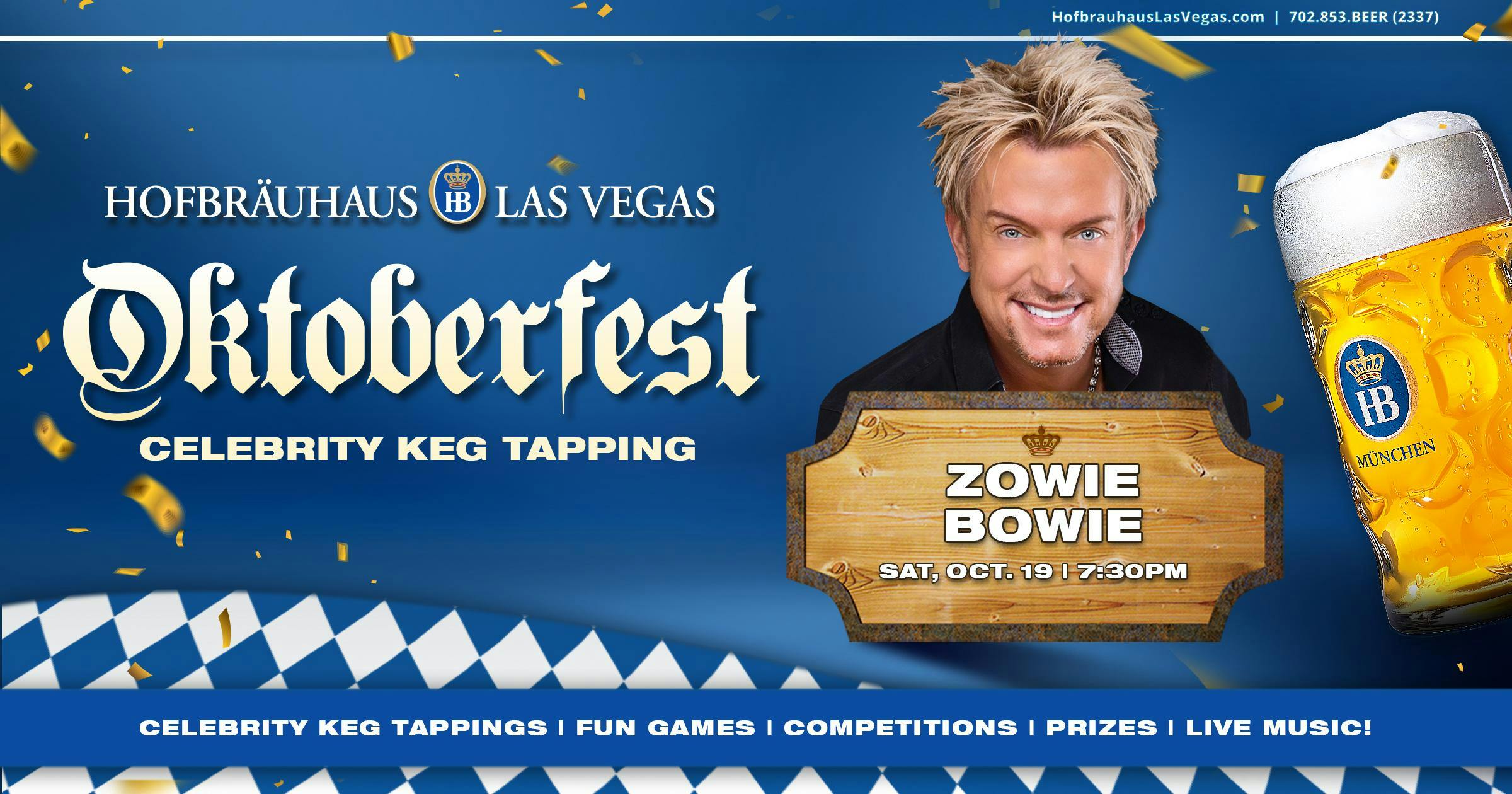 Oktoberfest 10.19.2019 with Zowie Bowie