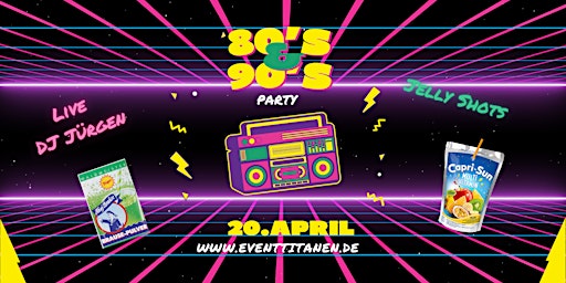 Imagem principal do evento 80&90s Party Otterberg