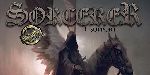 Hauptbild für SORCERER - Exclusive show +Support@RAGNAROK LIVE CLUB,B-3960 BREE