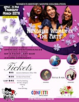 Image principale de Women’s History Month Celebration: Honoring Women in The Arts