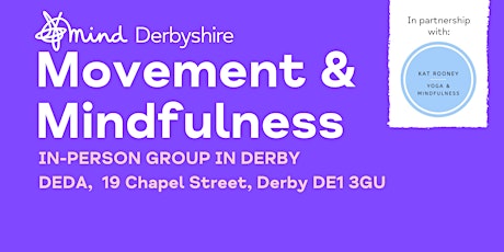 Movement and Mindfulness - In Person at Deda (or online via live streaming)