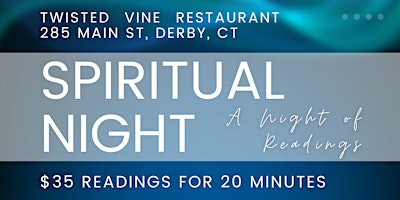 Imagem principal do evento Spiritual Night - A Night of Readings