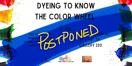 POSTPONED: Dyeing to Know the Color Wheel with Glyeen primary image