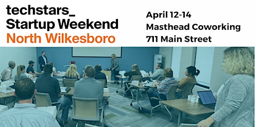 Imagen principal de Techstars Startup Weekend at Masthead Coworking - North Wilkesboro