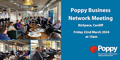 March Business Networking in Cardiff with Poppy Business Network primary image
