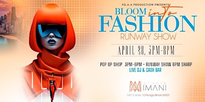 Hauptbild für Bloom into Fashion Runway Show