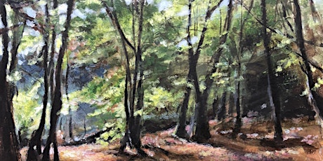 Kitchen Table Painting Workshop with Claire Thorogood -Woodland Landscape