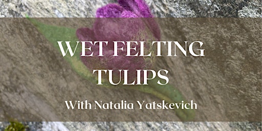 Imagem principal de Wet Felting Tulips - Brooch Making Workshop