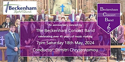 Beckenham Concert Band Anniversary Concert primary image