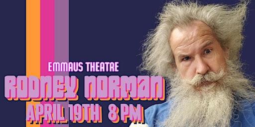 Imagem principal do evento Rodney Norman (Live Comedy at The Emmaus Theatre)