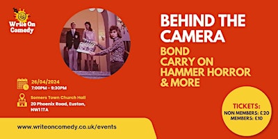 Image principale de Behind the Camera - James Bond, Carry On, Hammer Horror and More