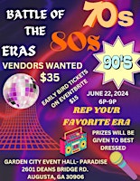 Imagem principal de BATTLE OF THE 70s, 80s, and 90s ERA- REP YOUR FAVORITE ERA