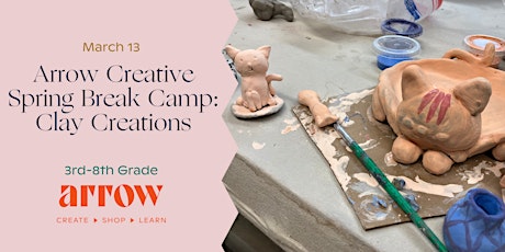 Imagen principal de Spring Break Camp Drop In: Clay Creations with Erica Qualy